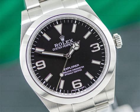 rolex explorer 39 mm usato|rolex explorer 39mm retail price.